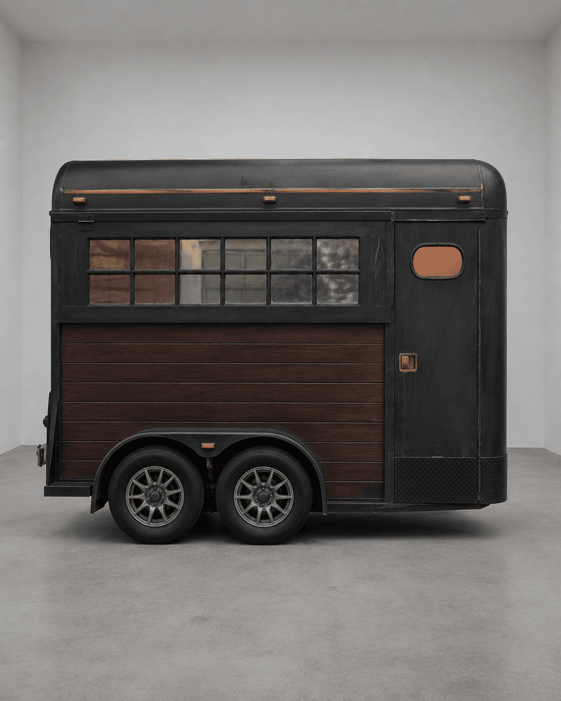 Studio side profile of the trailer